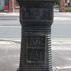 Milepost On Corner Of Tetlow Street