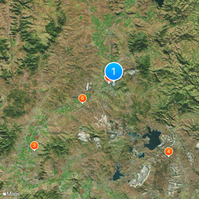 Muswellbrook Map