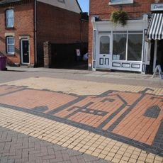 St Editha's Church pavement mural
