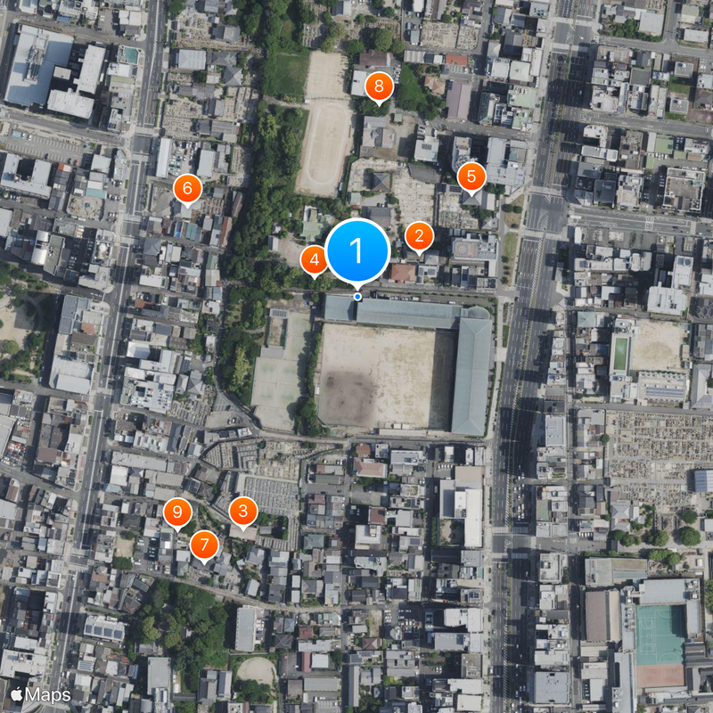 Osaka Seiko Gakuin Junior & Senior High School Map