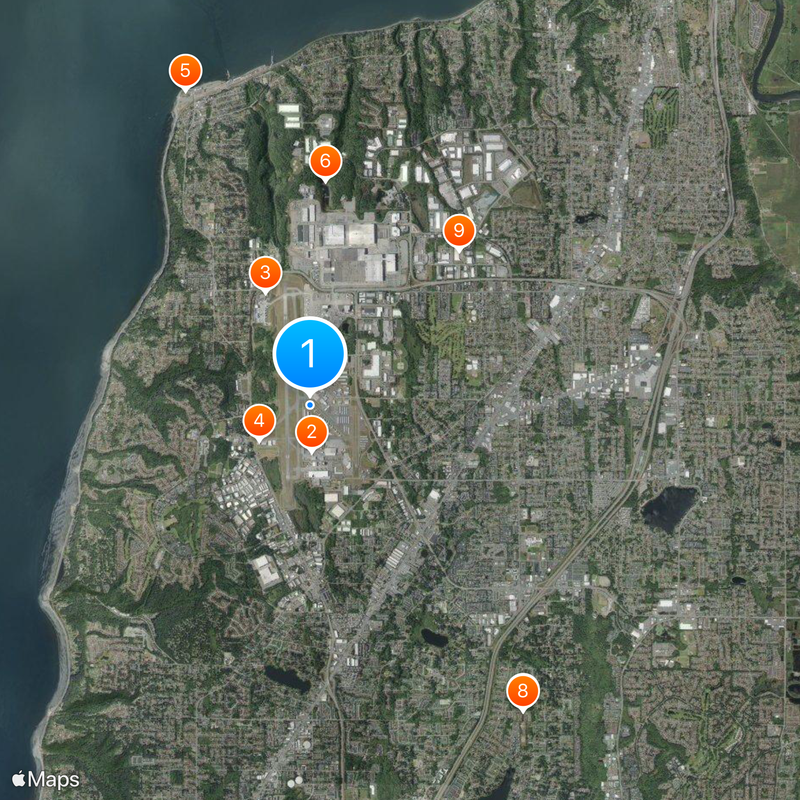 Paine Field Map