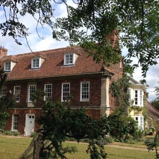 Harston House And Part Of Garden Wall