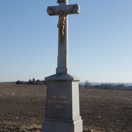 Kříž z roku 1928 u Cidliny