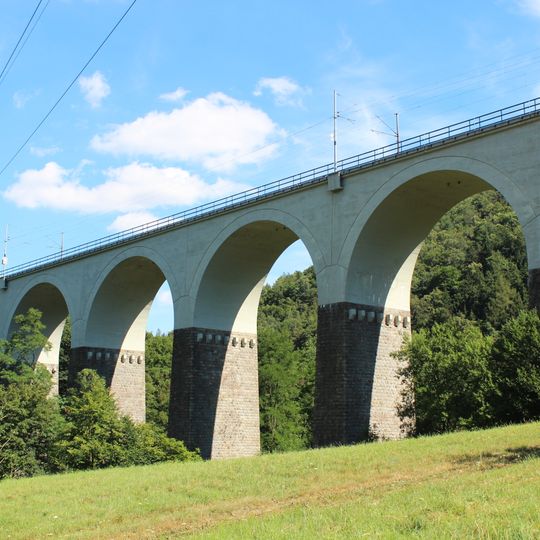 Railway bridge in Mezihoří