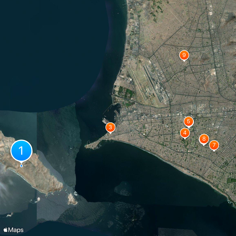 San Lorenzo Island Mappa