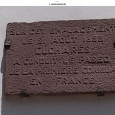 Commemorative plaque