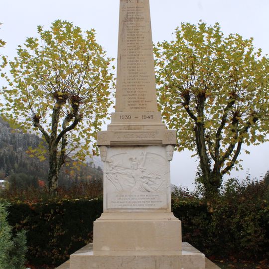 War memorial of Saint-Germain-de-Joux