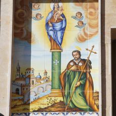Ceramic panel of Our Lady of El Pilar