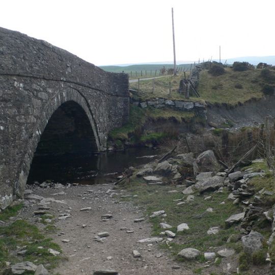 Pont Tai'n-rhos, also known as Pont yr Ebach,