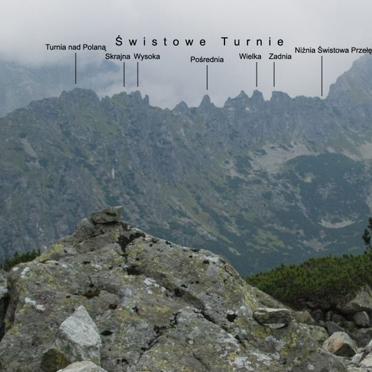 Pośrednia Świstowa Turnia