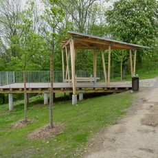 Vyhlídka na bývalé sjezdovce ve Wilsonově lese