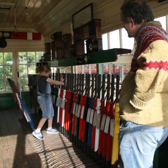 Signal Box Approximately 50 Metres North Of Chappel And Wakes Colne Railway Station