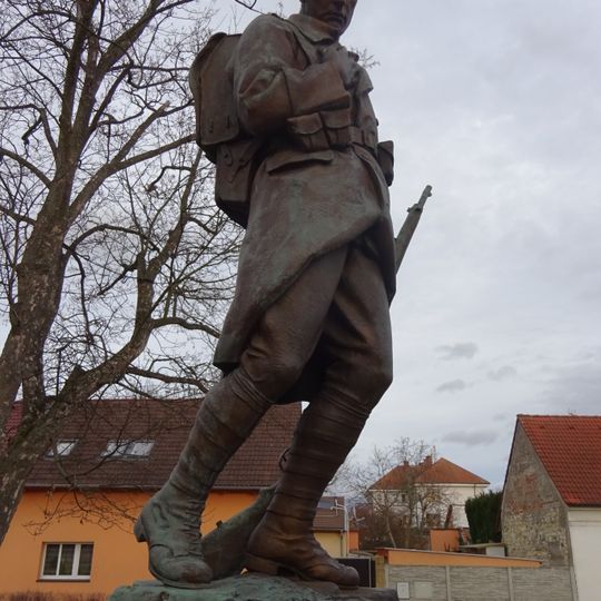 World War I memorial in Unhošť