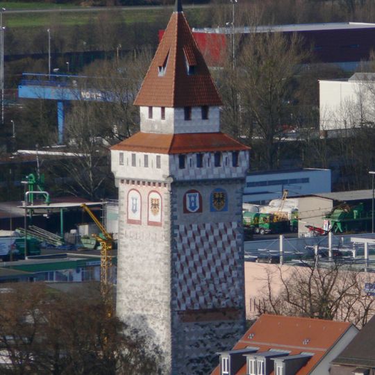 Gemalter Turm