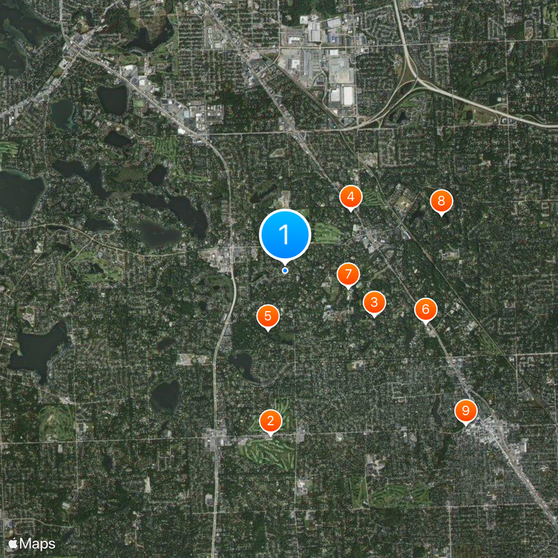 Bloomfield Township Map