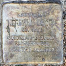 Stolperstein en memoria de Hermann Hagen