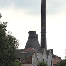 Two Bottle Ovens And Chimney At Albion Works