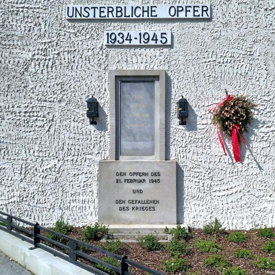 Kriegsdenkmal Edelsinnstraße