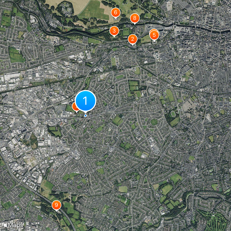Crumlin Map