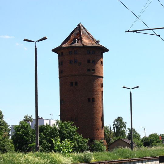 Water tower in Nidzica