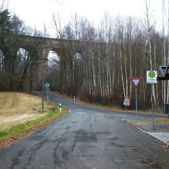 Viadukt Steina; Eisenbahnstrecke Riesa -Chemnitz Steina