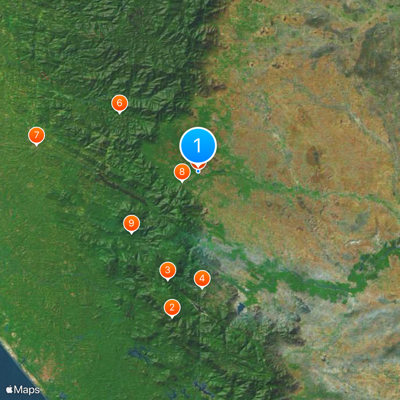 Tenkasi Map