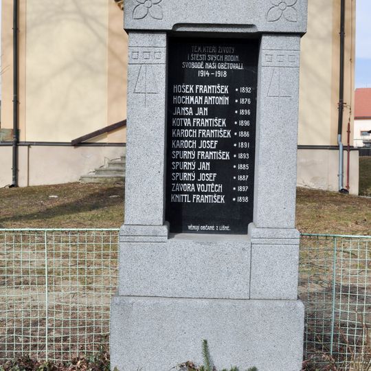 Pomník padlým v Líšné