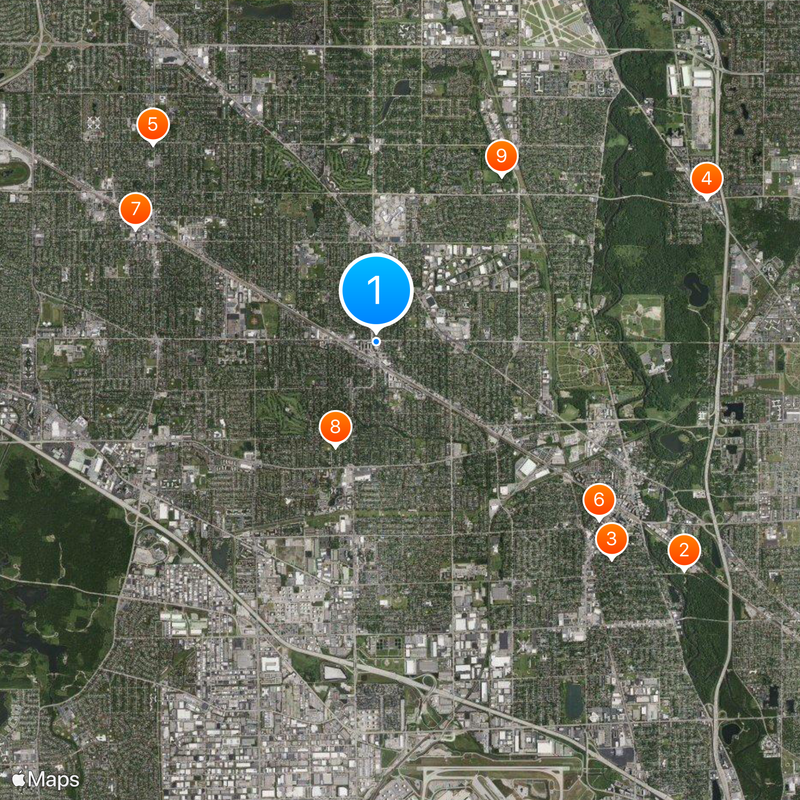 Mount Prospect Map