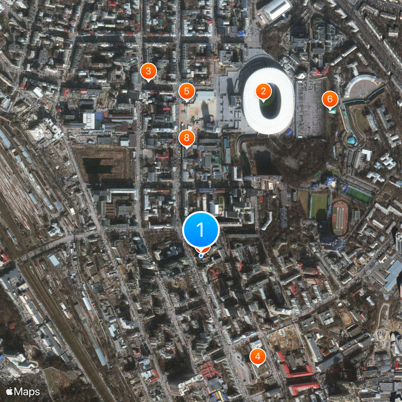 St. Nicholas Roman Catholic Church, Kyiv Map
