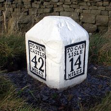 Milestone East Of Low Row At Ngr Ny 59580 63080