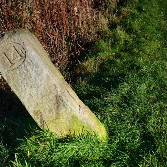 Milestone On Western Bank Of Canal, 300 Metres South Of Moss Bridge At Ngr Sd 517 762