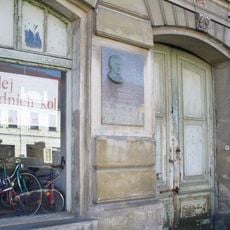 Pamětní deska Bohuslava Lhotského v Libochovicích