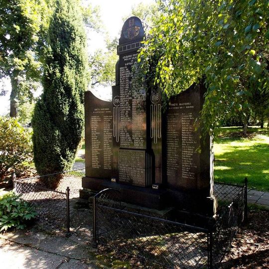 Pomník padlým v I. světové válce ve Vodňanech