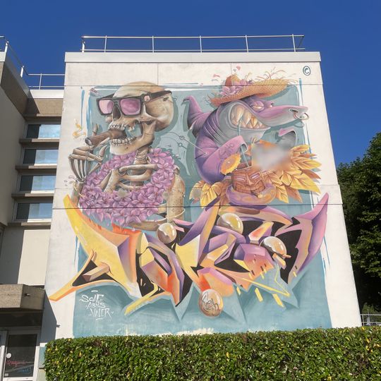 Mural, obra de arte