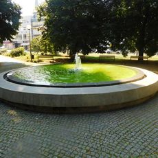 Fontána na náměstí Míru ve Zlíně