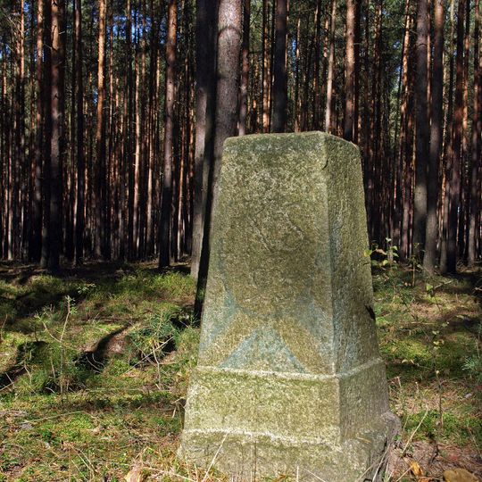 Sächsisch-Preußischer Grenzstein: Pilar Nr. 95