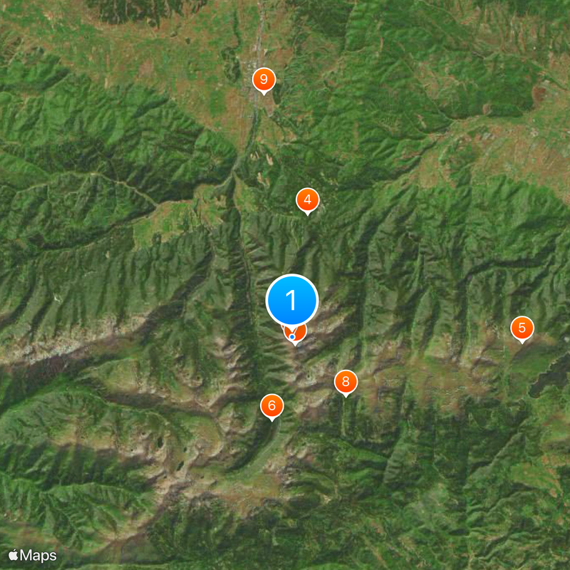 Rila Map