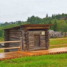 Амбар-ледник Фатьянова (макет) (Малые Корелы)