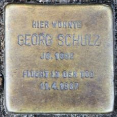 Stolperstein für Hans Georg Oskar Schulz
