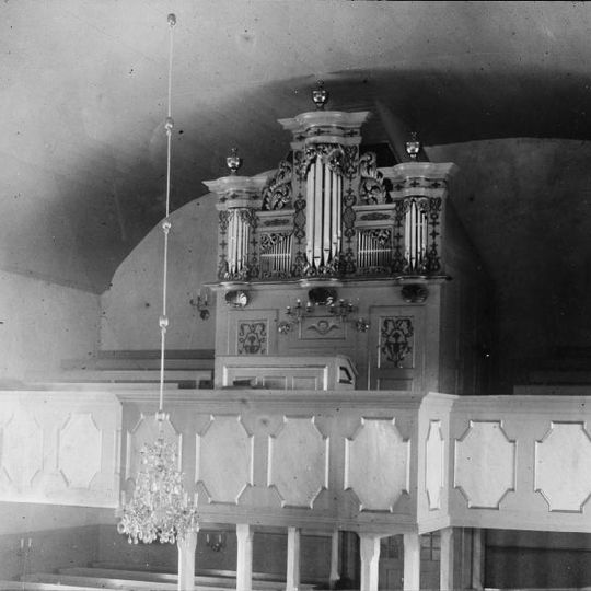 Svarttorps gamla kyrkas orgel by Jonas Wistenius