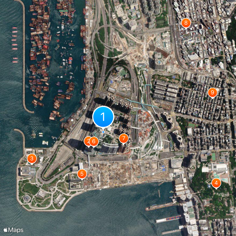 Elements, Hong Kong Map