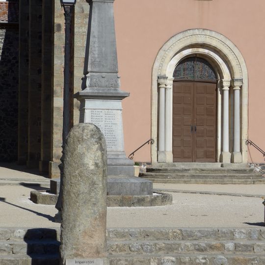 Borne milliaire de Pont-de-Labeaume