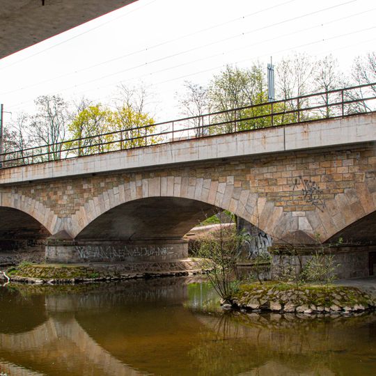 Railway bridge over Chrudimka