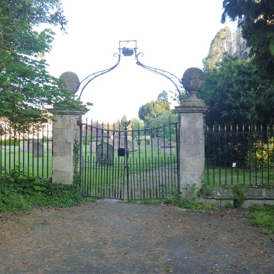 Gate Piers And Gates Into Churchyard Of Church Of St Michael And All Angels