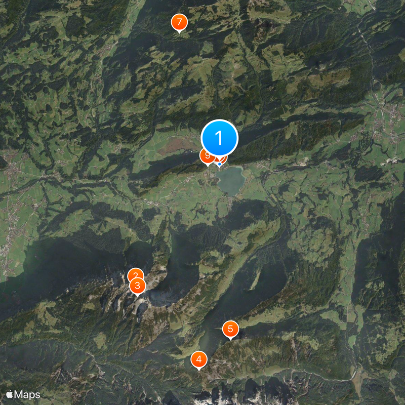 Walchsee Map