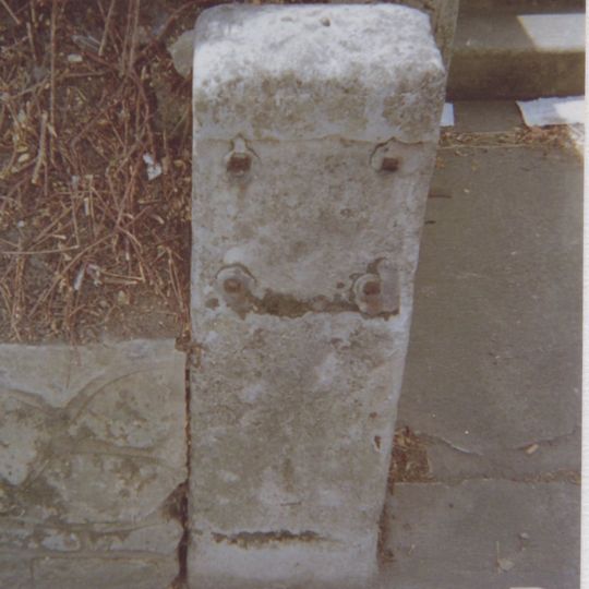 Milestone, Hythe Road, by No. 120