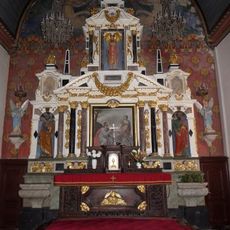 Retable du maître-autel de l'église Saint-Médard de Torcé
