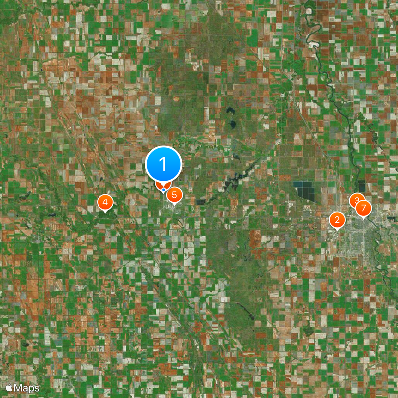 Grand Forks Air Force Base Map