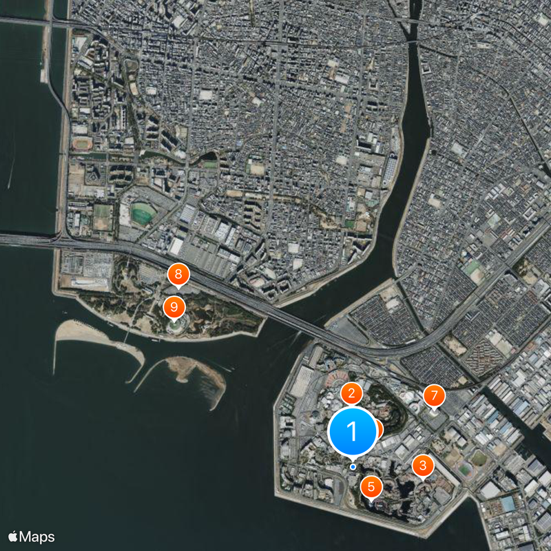 Raging Spirits Mappa