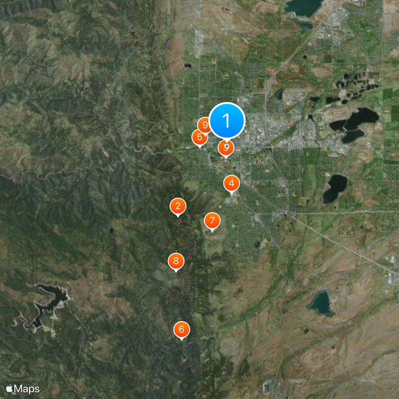 Naropa University Map